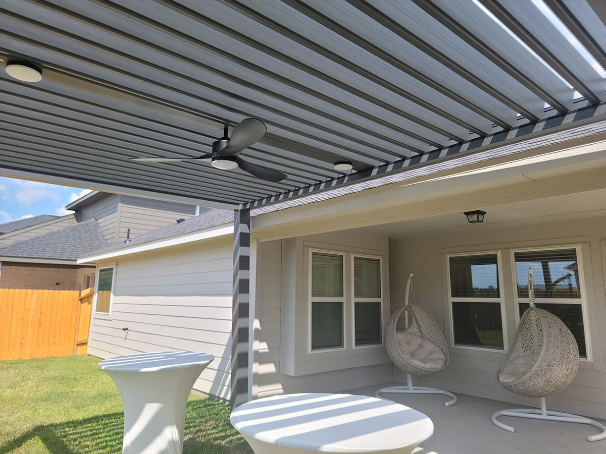 Solution provided-3-Private Pergola Lounge, Intimate & Inviting