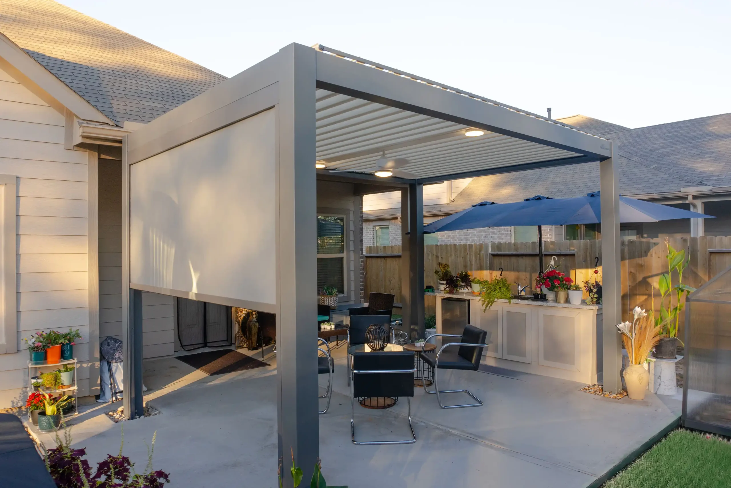 Solution Provided-3-Private Pergola Oasis, Intimate & Quiet