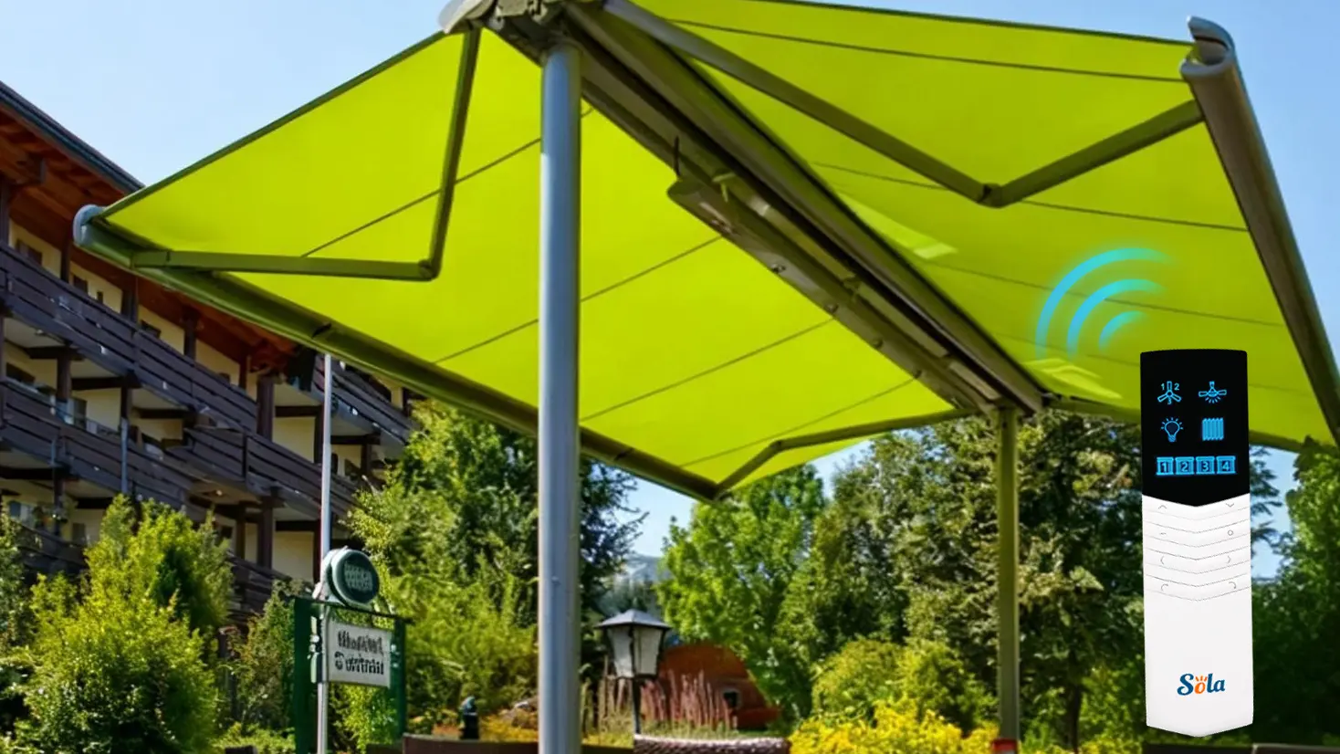 One-Touch Motorized Operation