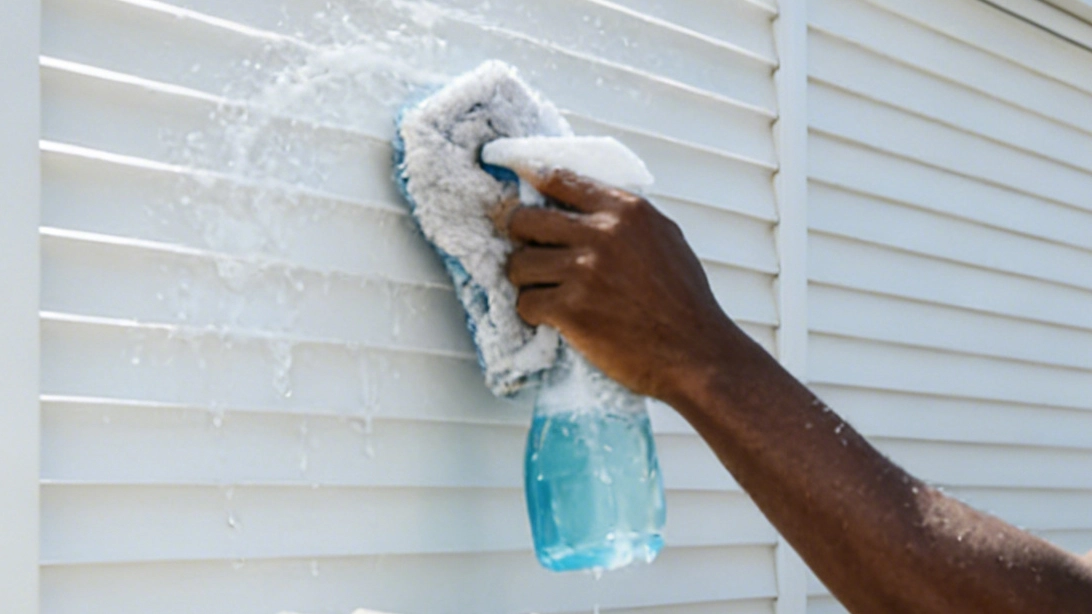 Wipe the slats with a microfiber cloth dampened in mild soapy water
