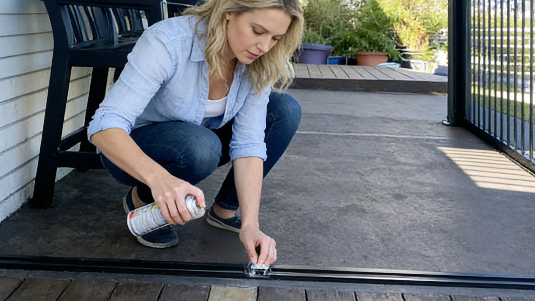 Women use silicone-based lubricants for track lubrication