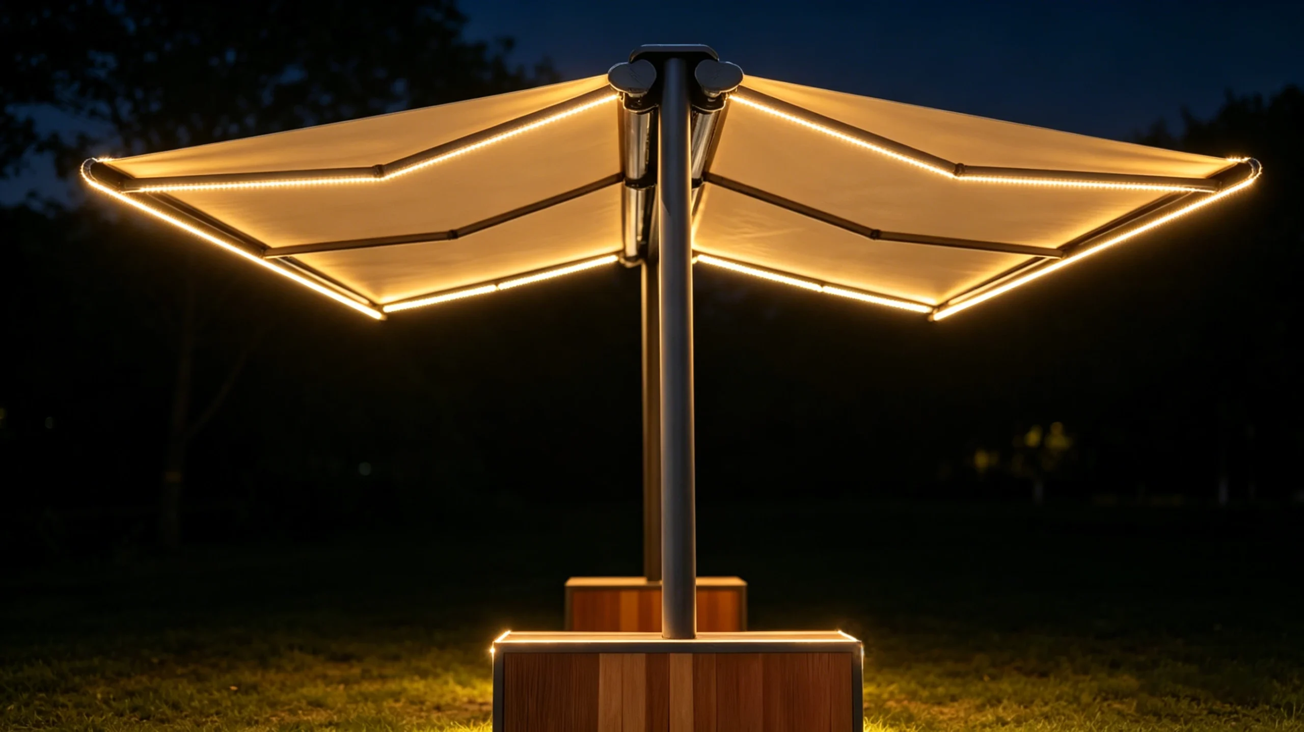 Integrated ambient LED lighting