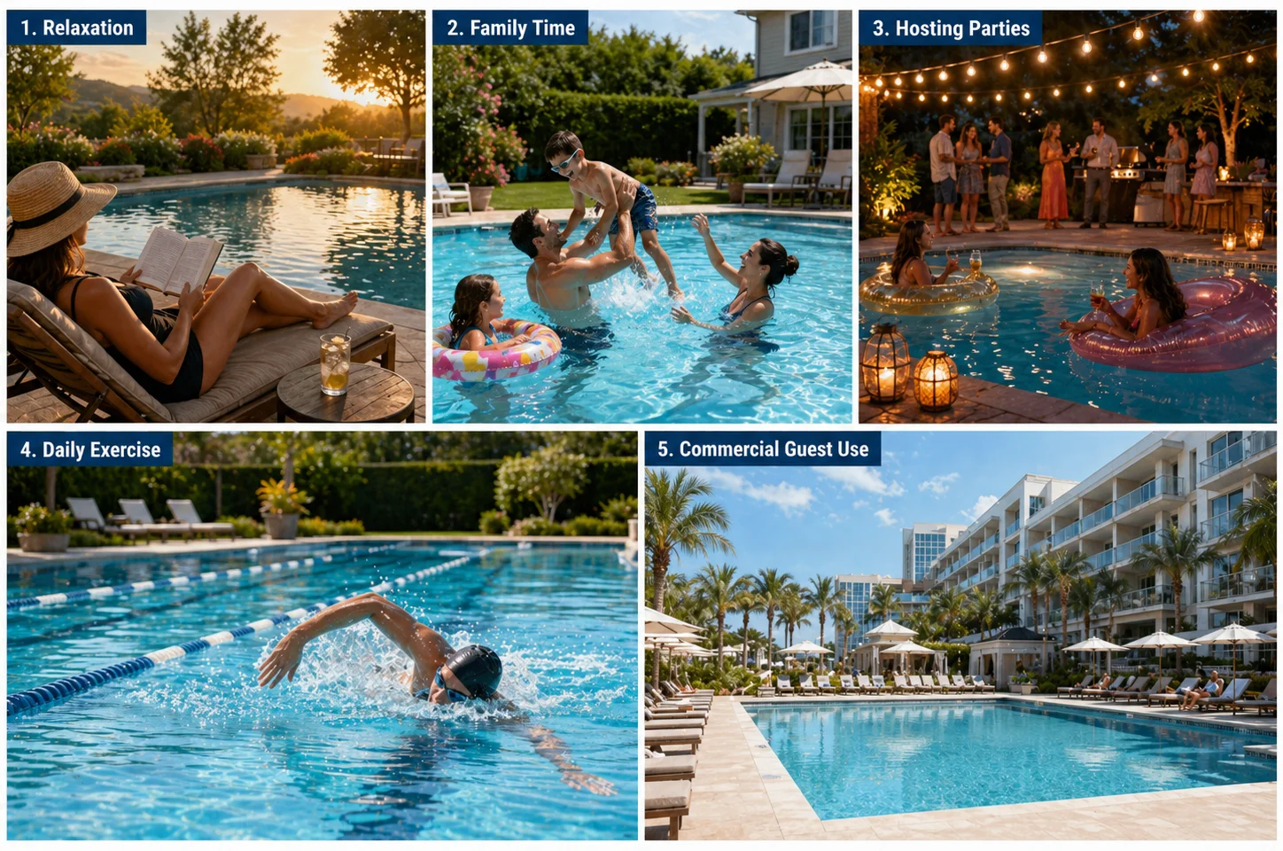 what do you use your pool for most often