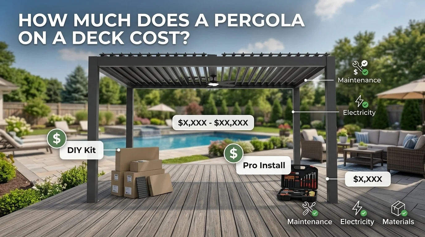 How Much Does a Pergola on a Deck Cost